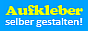 Aufkleber selber gestalten Gutschein