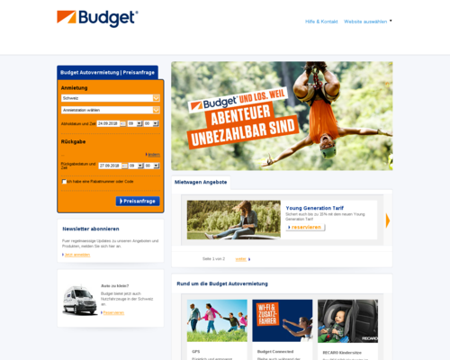 Budget CH