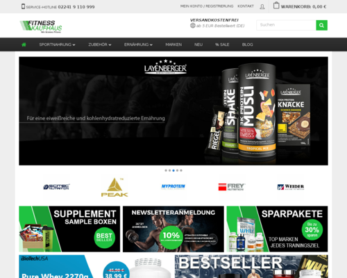Fitnesskaufhaus