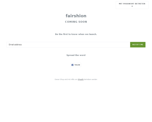 Fairshion