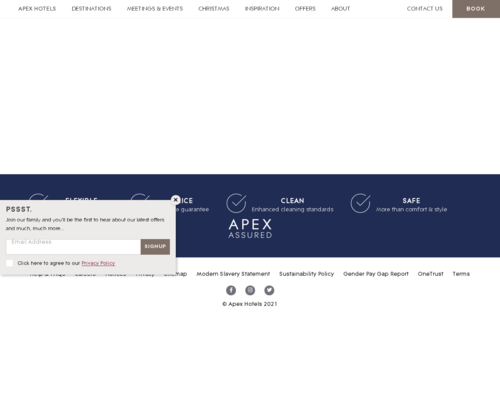 APEX HOTELS